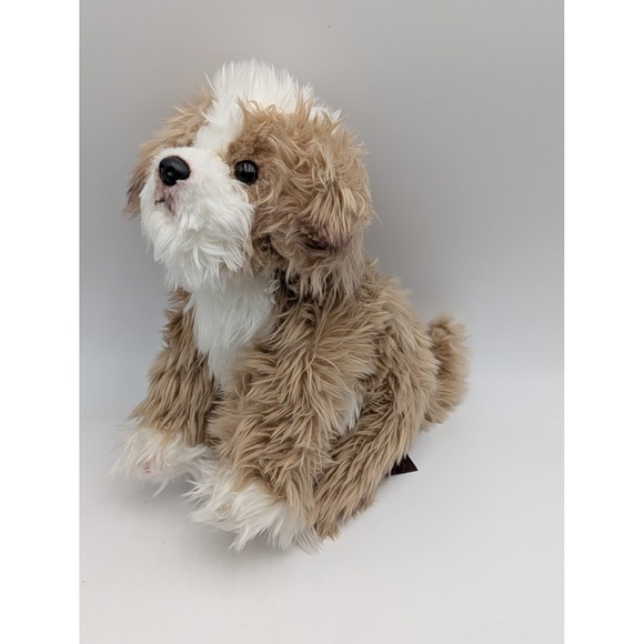 Bearington Collection Other - Bearington Murphy Maltipoo Plush Dog Puppy Tan White Shaggy 9 Inch